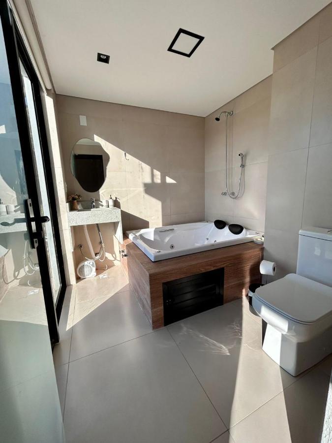 Casa Por Do Sol Com Banheira De Hidromassagem Vila Urubici Exterior foto