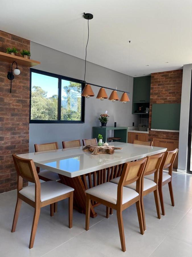 Casa Por Do Sol Com Banheira De Hidromassagem Vila Urubici Exterior foto